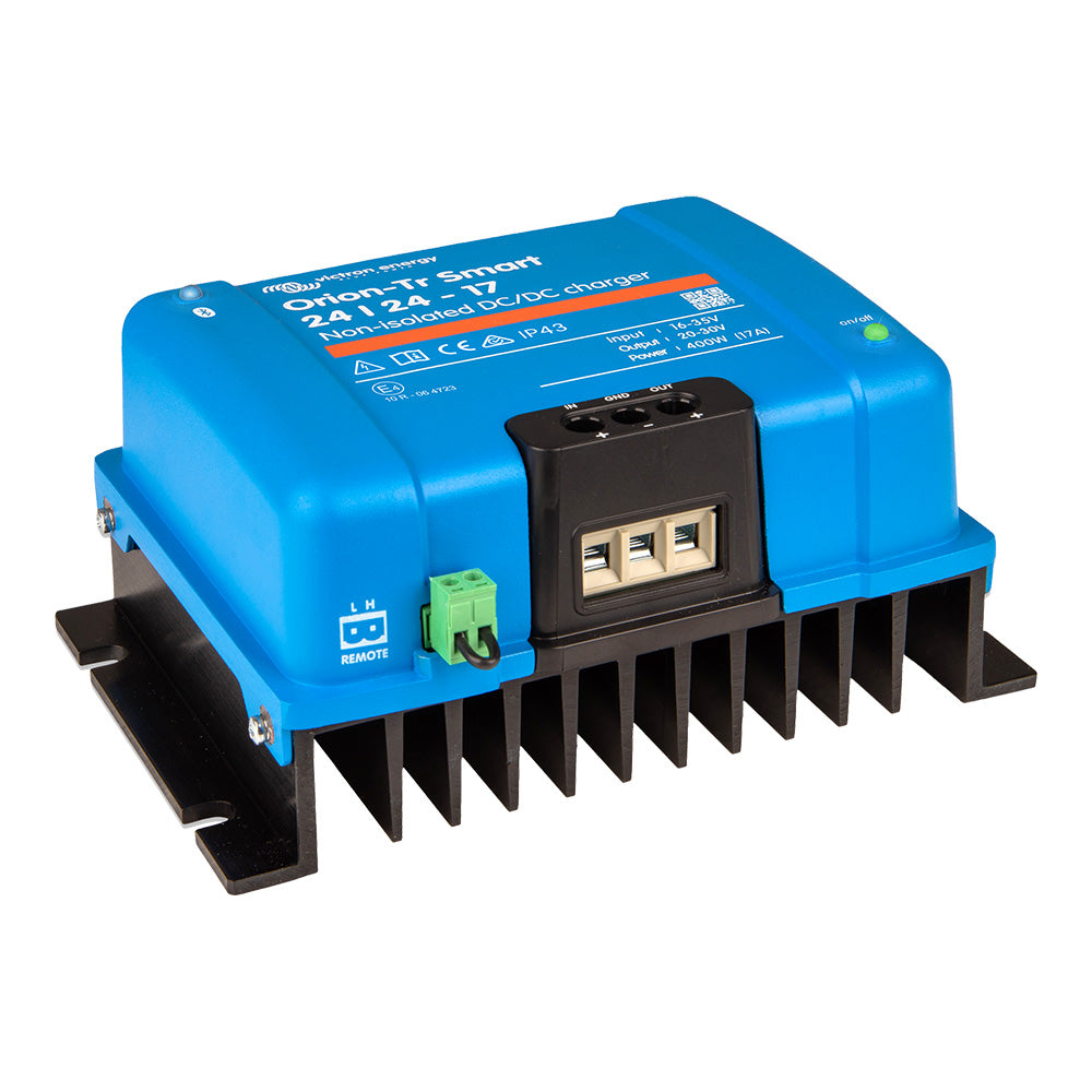 Victron OrionTR Smart 242417A 17A 400W NonIsolated DCDC Charger or Power Supply ORI242440140