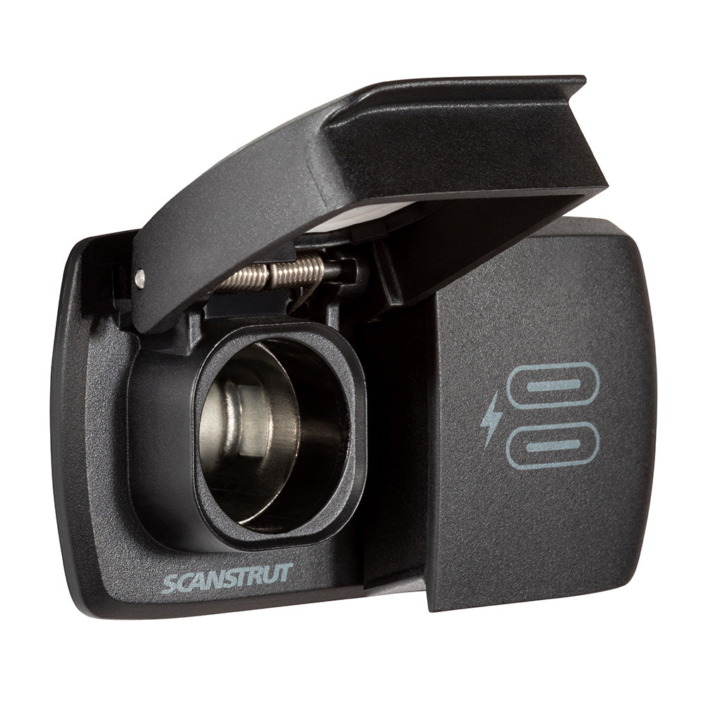 Scanstrut Flip Pro Multi  Dual USBC  12V Power Socket SCMULTIF1