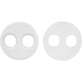 SeaDog 4 Gauge Power Socket Adapter Mounting Plate  White 4261041