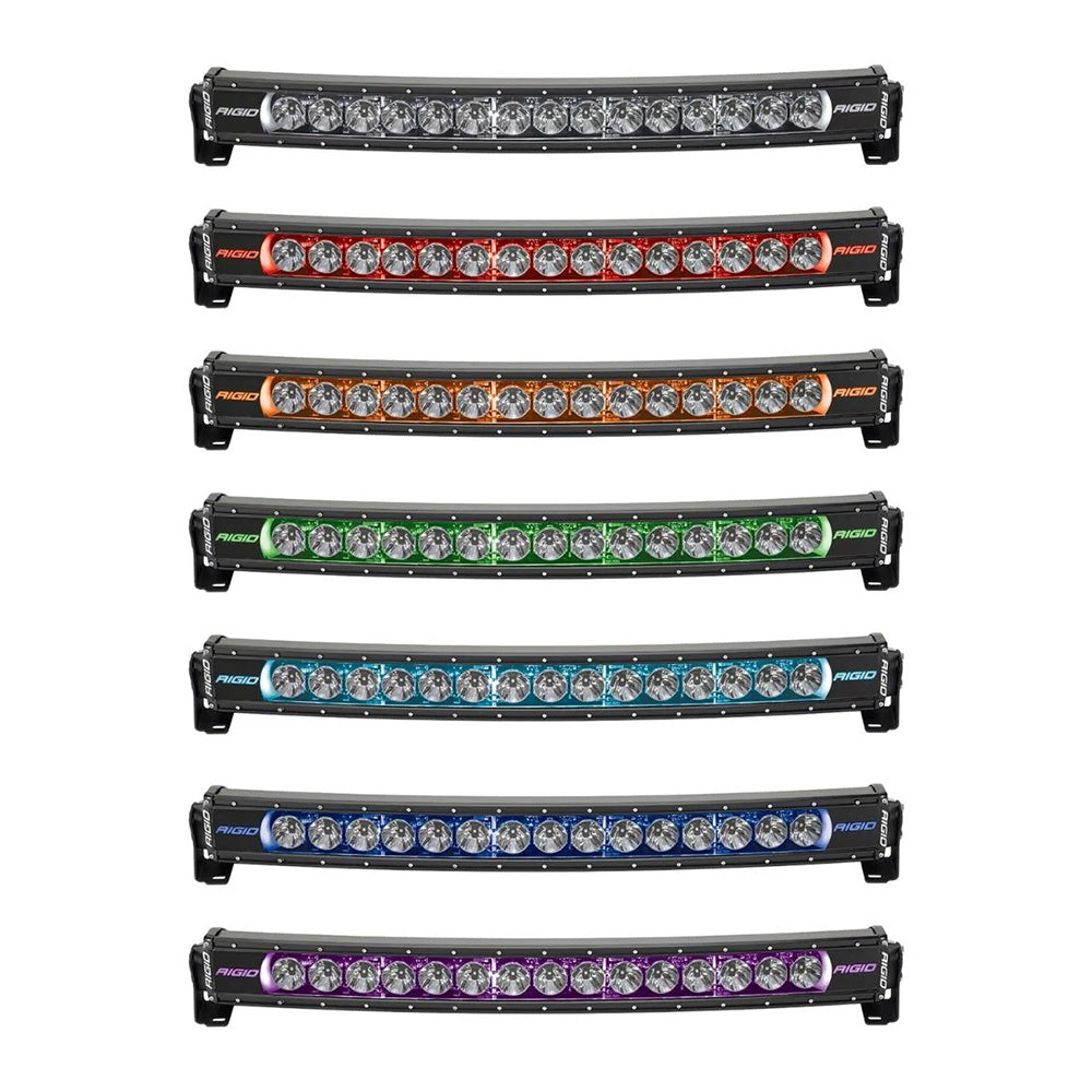 RIGID Industries Radiance  Curved 20 Light Bar  RGBW 320053