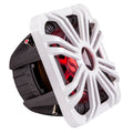 KICKER 10 Square Subwoofer Grille f11S10L7  44L7S10  White LED Lighting 11L710GLW