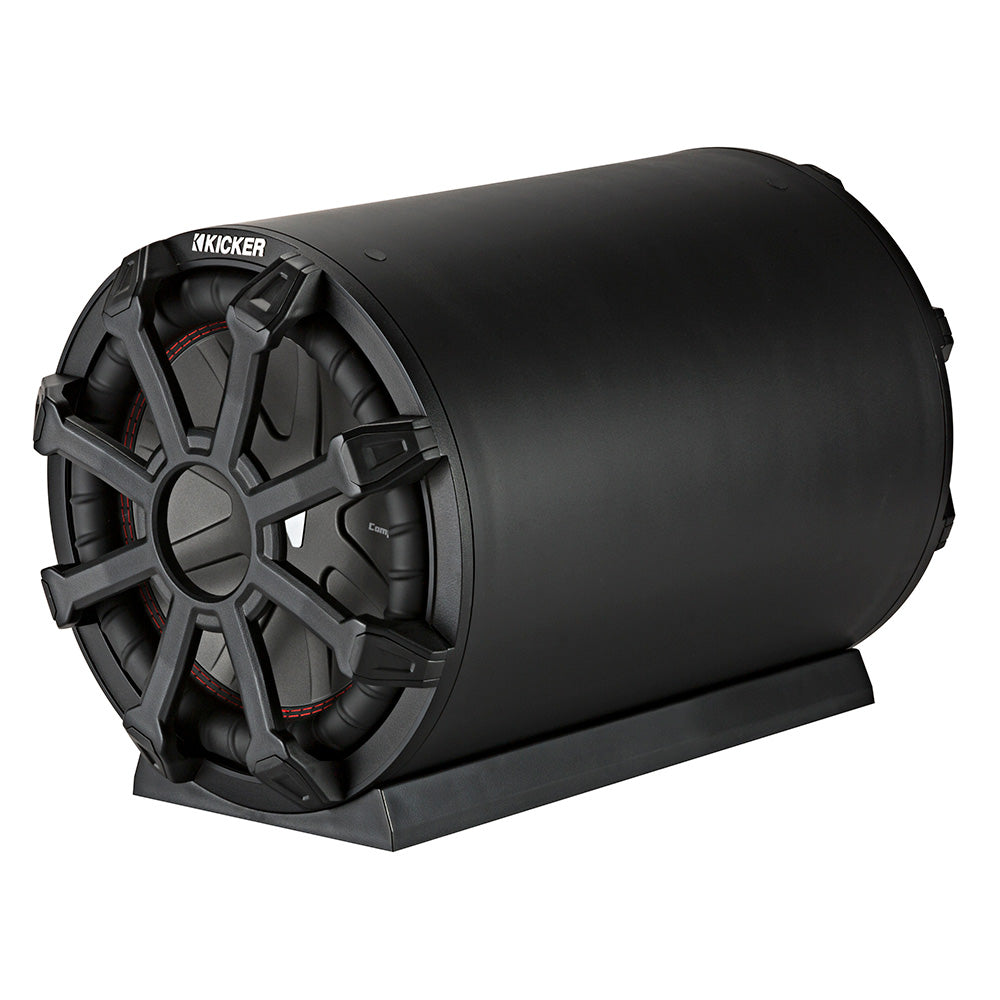 KICKER TB10 10 WeatherProof Subwoofer Enclosure wPassive Radiator  4Ohm 46CWTB104