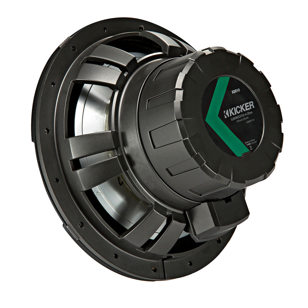 KICKER KMF12 12 WeatherProof Subwoofer fFreeair Applications  4Ohm 45KMF124