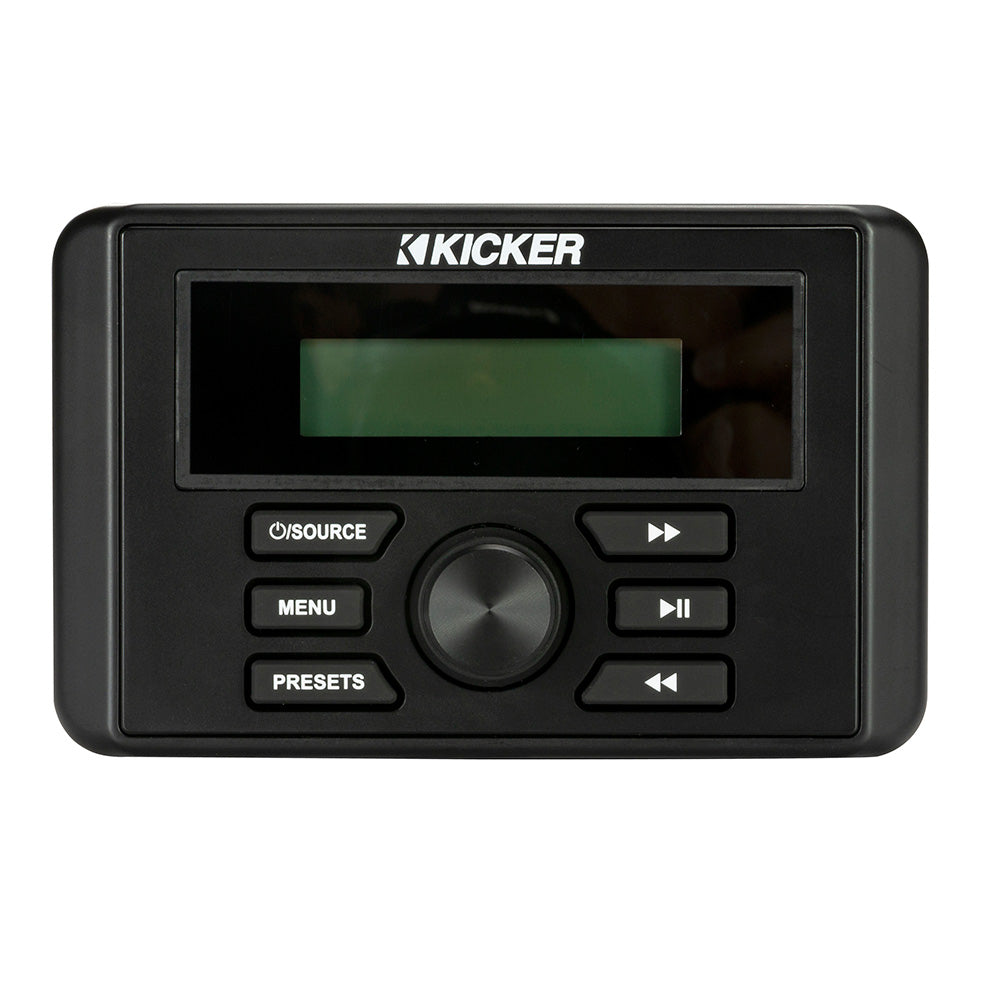 KICKER KMC3 WeatherResistant GaugeStyle Media Center wBluetooth 46KMC3