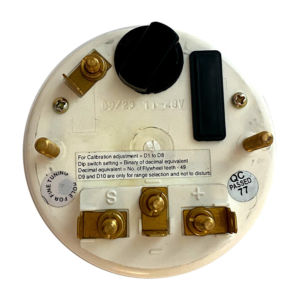 VDO Cockpit International Gen II 4K RPM Tachometer wHourmeter 33393500