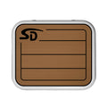 SeaDek YETI Roadie 24 Teak Cooler Pad  6mm  MochaBlack 5363780093
