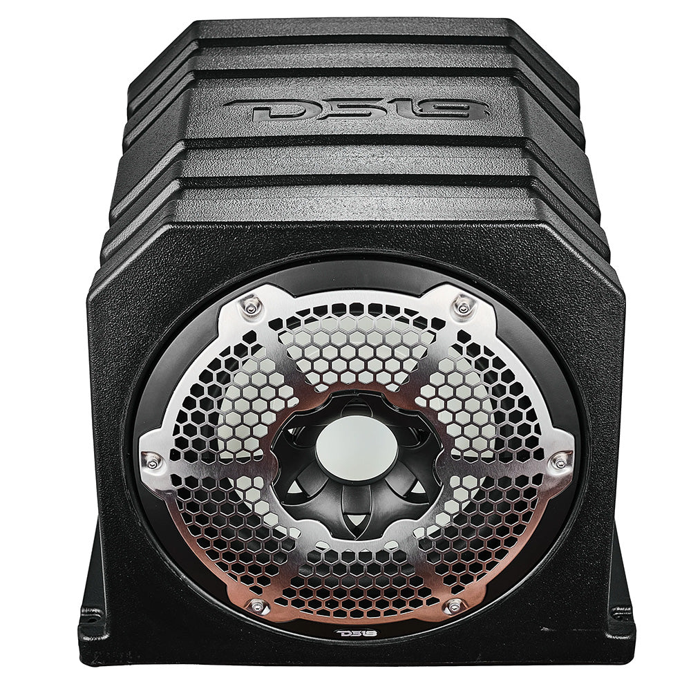 DS18 HYDRO 10 Marine Sub Box wRGB Lighting  Black NXL10SUBLDBK