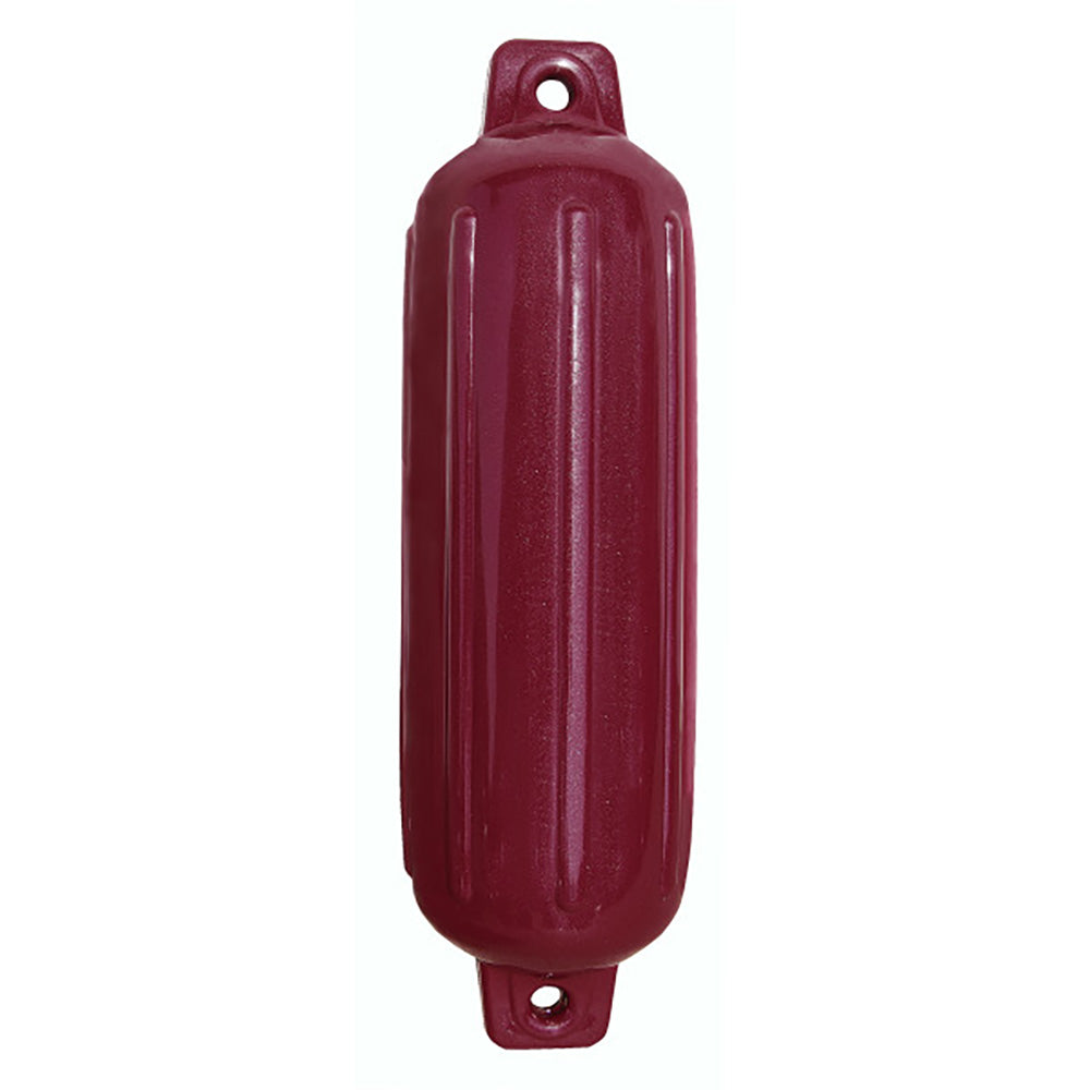 Taylor Made Storm Gard 55 x 20 Inflatable Vinyl Fender  Burgundy 252053