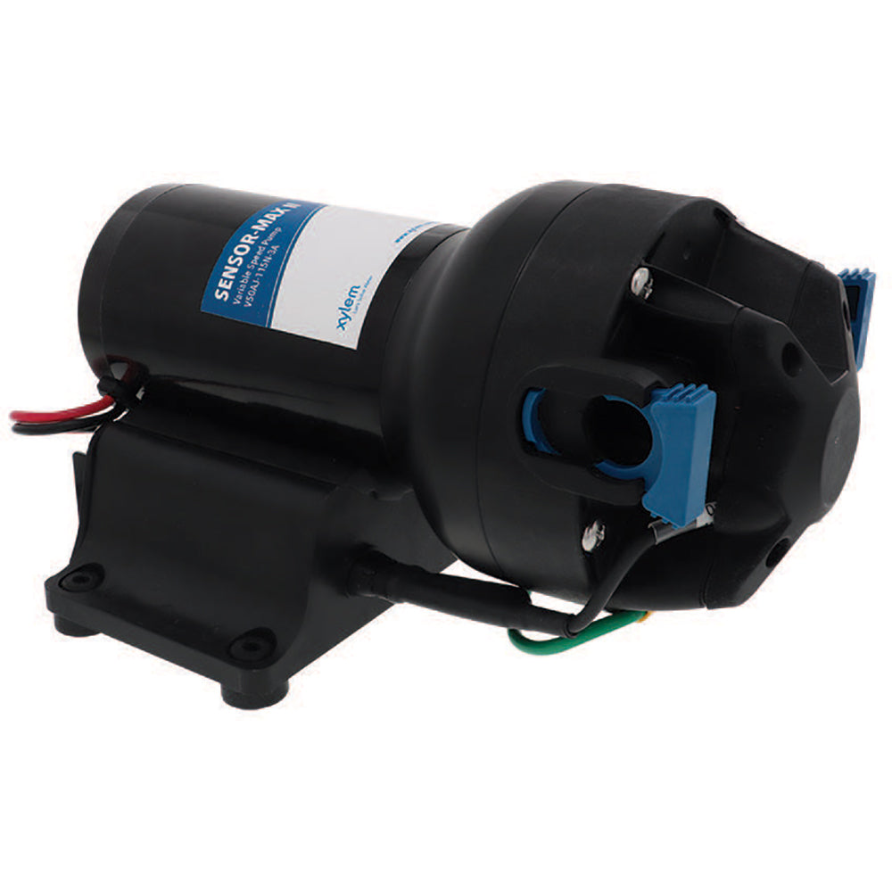 Jabsco Sensor Max II 5 GPM Variable Speed Freshwater Pump  12V 40 PSI V50AJ115N3A