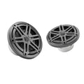 JL Audio M3 Series 65 Marine Coaxial Speakers wGrey Metallic Sport Grilles  M3650XSGm 0100306100
