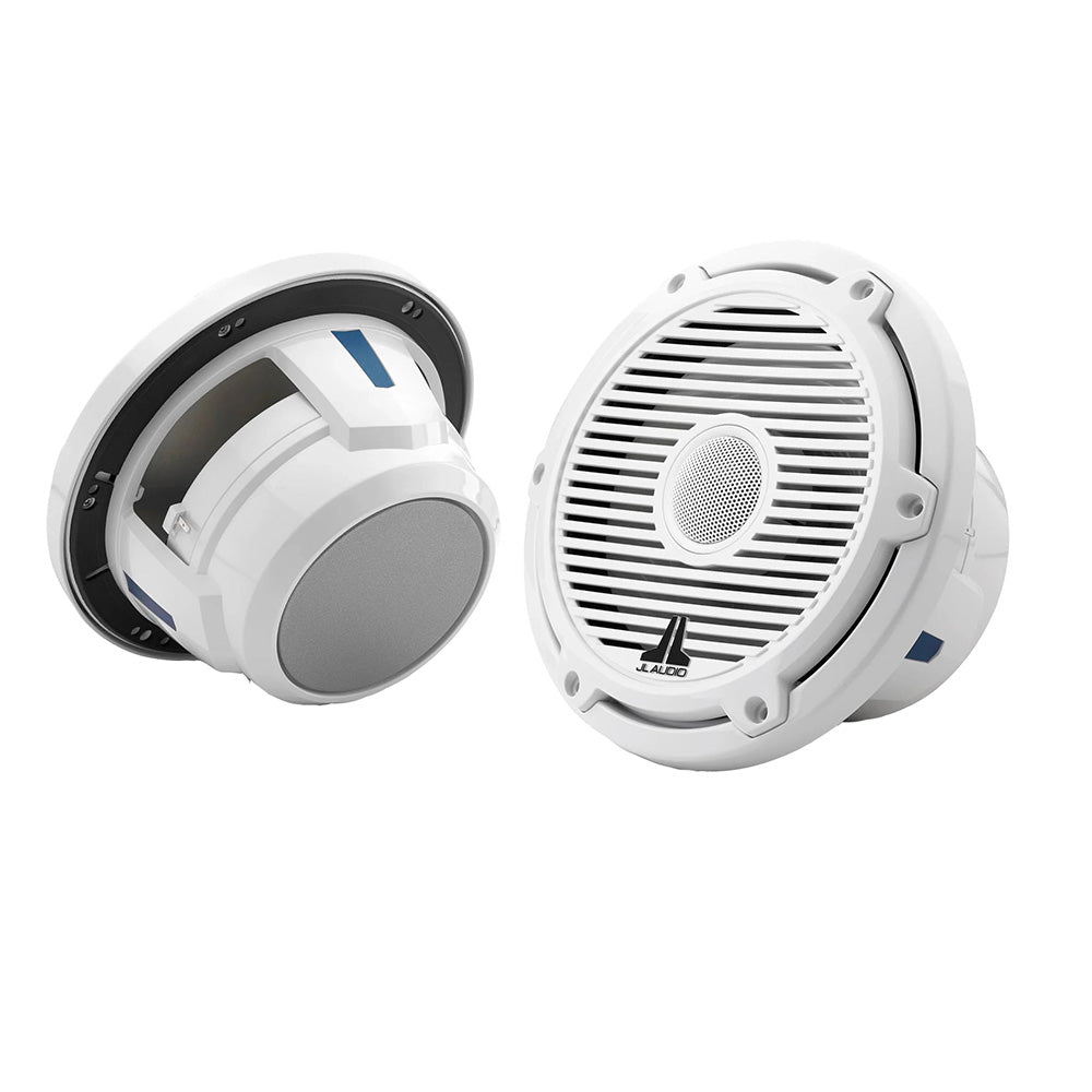 JL Audio M6 Series 77 Marine Coaxial Speakers wGloss White Classic Grille  M6770XC3GW 0100349800