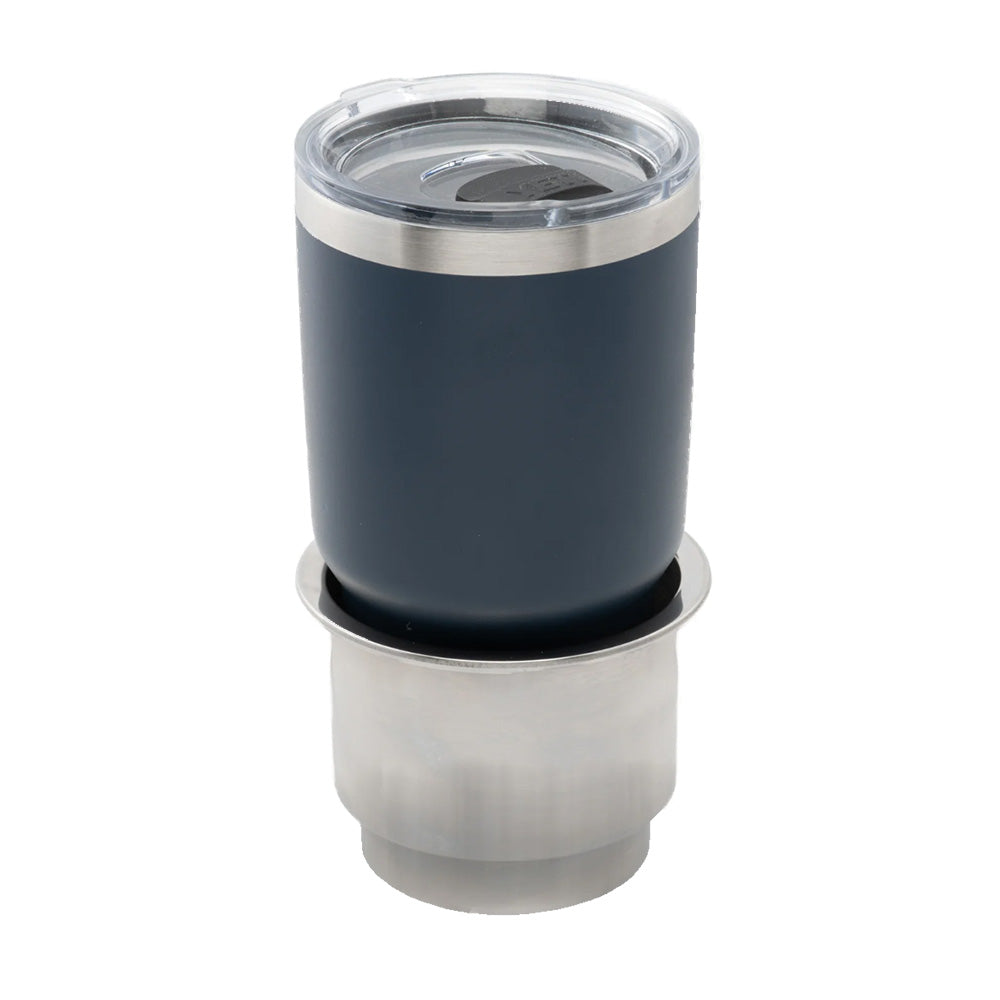Whitecap Large Stainless Steel Cupholder Fits YETI S3504C
