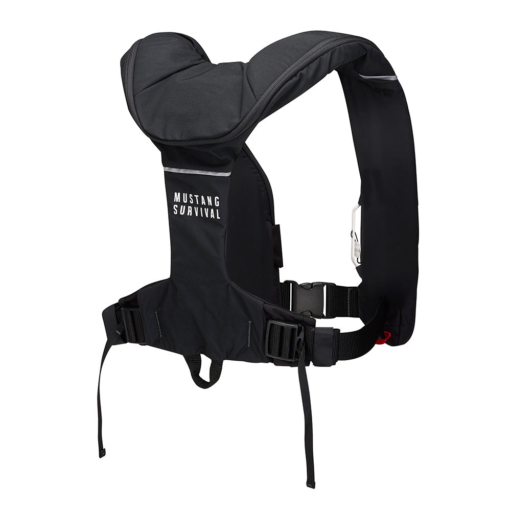 Mustang Elite 190 Offshore Inflatable PFD  Black MD3170130