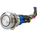 SeaDog LED Push Button OnOff Switch  Formed 304 Stainless Steel 4030631
