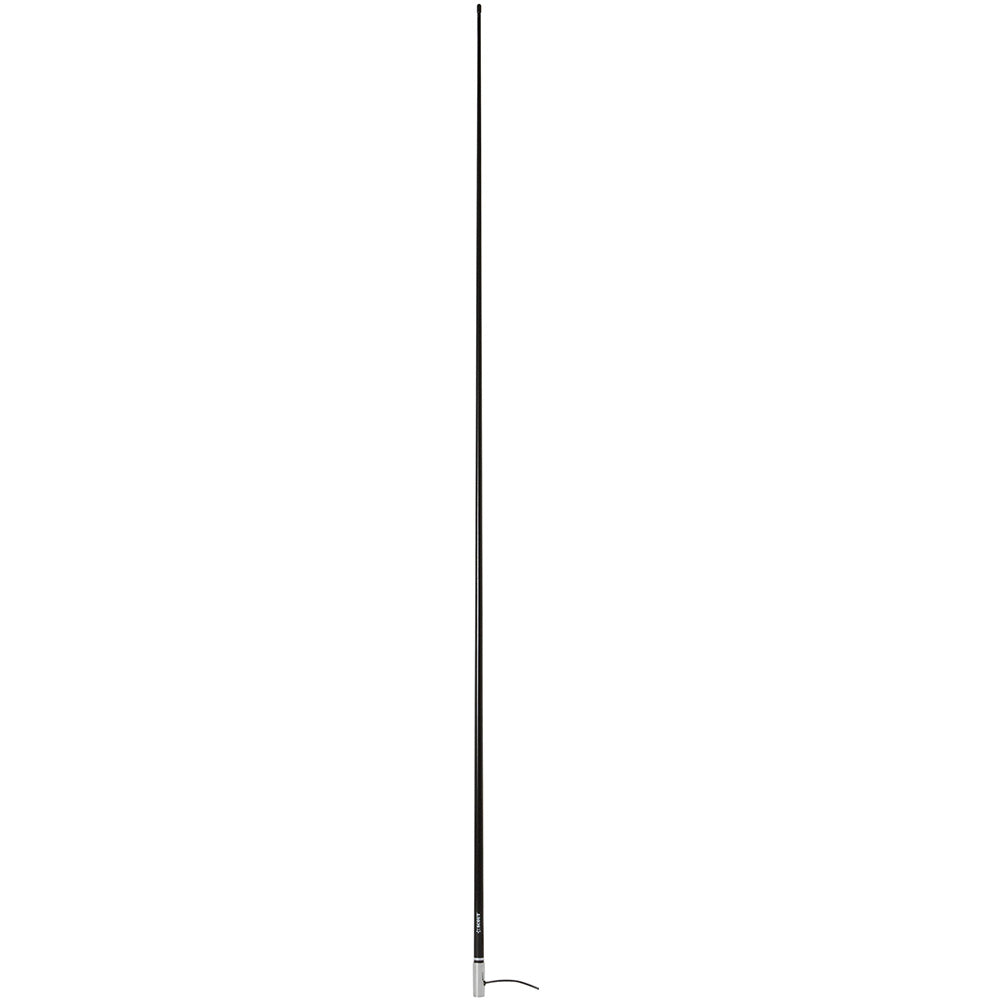 Scout 8 Black VHF Antenna 6dB Stainless Steel Ferrule w5M RG58 Coax Includes PL259 KS42 PF AN NVHF00009T