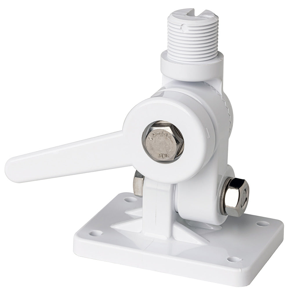 Scout FourWay Nylon Ratchet Mount  White PF AC NBASE001