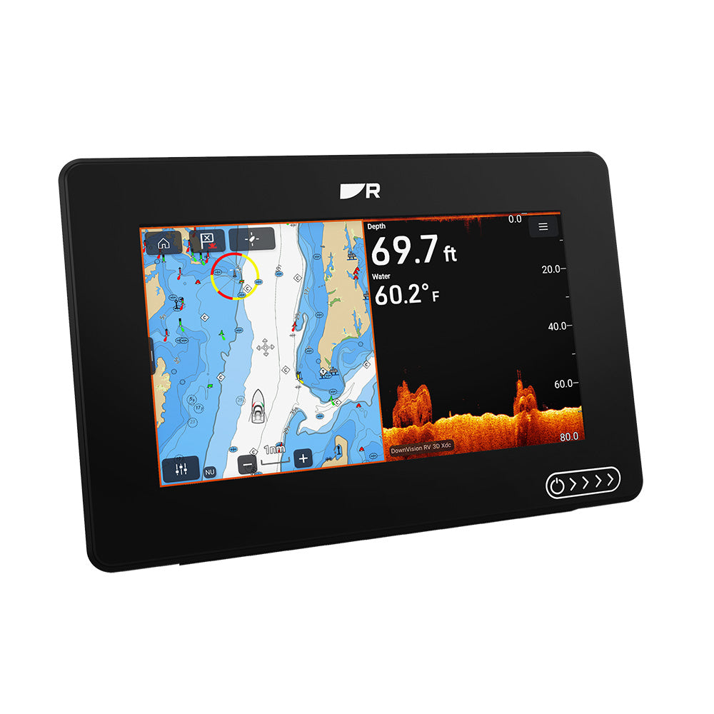 Raymarine Axiom 2 RV 7 ChartplotterFishfinder wRealVision 3D Sonar  Lighthouse North America Chart  No Transducer