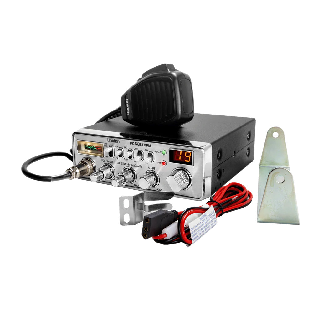 Uniden DualMode AMFM CB Radio PC68LTXFM
