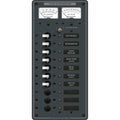 Blue Sea 8082 DC 10 Position Toggle Branch Circuit Breaker Panel 8082