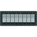 Blue Sea 8261 Waterproof Panel 8 Position  Slate Grey 8261