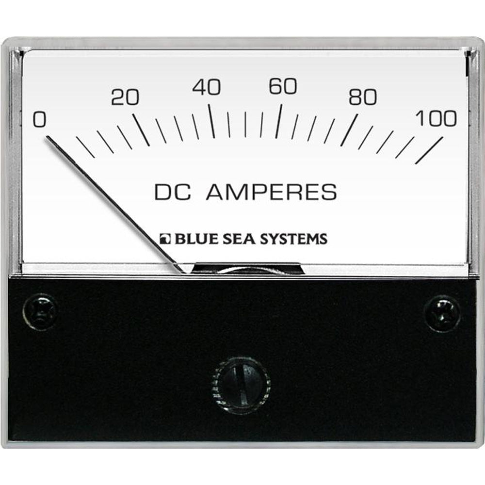 Blue Sea 8017 DC Analog Ammeter  234 Face 0100 Amperes DC 8017