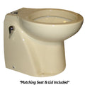 Raritan Atlantes Freedom wVortexVac  Household Style  Bone  Remote Intake Pump  Smart Toilet Control  12v AVHAR01203