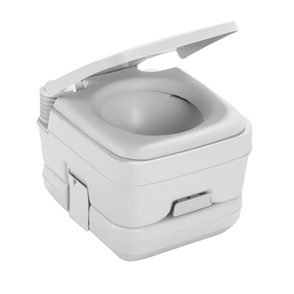 Dometic 964 MSD Portable Toilet wMounting Brackets  25 Gallon  Platinum 311196406