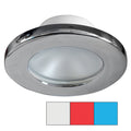 i2Systems Apeiron A3120 Screw Mount Light  Red Cool White  Blue  Chrome Finish A3120Z11HAE