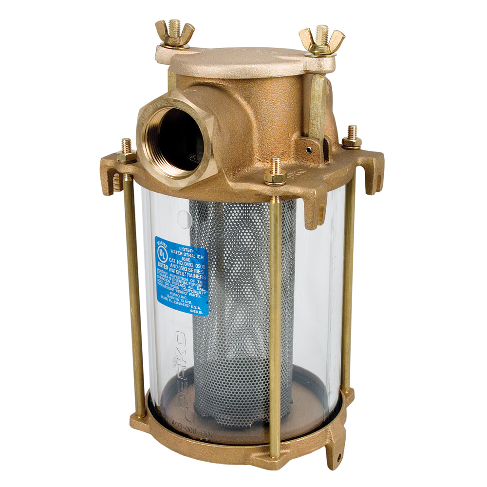 Perko 34 IPS Intake Strainer Bronze Made in the USA 0493005PLB