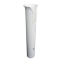 TACO Poly ThruBolt Rod Holder wMounting Holes  No Hardware  White P04011W