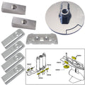 Tecnoseal Anode Kit wHardware  Mercury Verado 6  Magnesium 20816MG