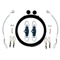 Rupp Single Rigging Kit wNokOuts  Black Mono 160 Lines CA0025MO