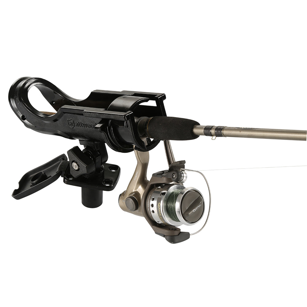 Attwood Heavy Duty Adjustable Rod Holder wFlush Mount 50144