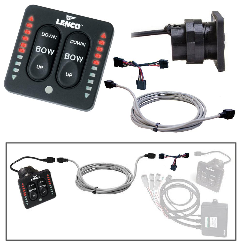 Lenco Flybridge Kit fLED Indicator Key Pad fTwoPiece Tactile Switch  30 11941003