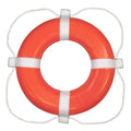 Taylor Made Foam Ring Buoy  30  Orange wWhite Grab Line 383