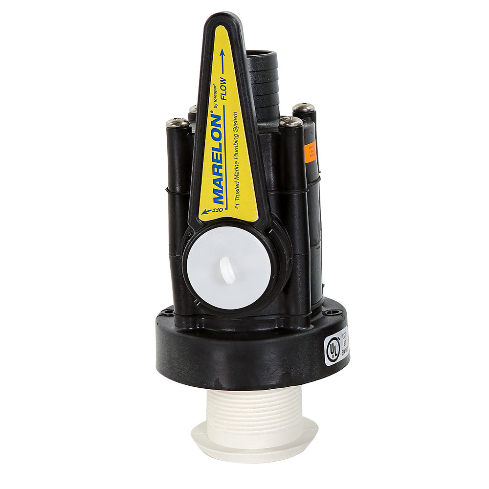 Forespar Marelon FullFlow Seacock  112 Mushroom ThroughHull 904046ABYC