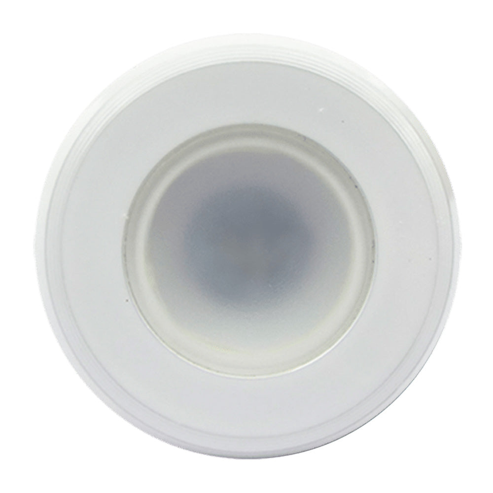 ShadowCaster Single Color White NonDimmable White Powder Coat Down Light SCMDLGW