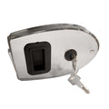 Southco Sliding Action Latch Weatherproof Lock Oval Stainless Steel MF0231024