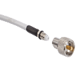 Shakespeare PL259ER ScrewOn PL259 Connector fCable wEasy Route FME MiniEnd PL259ER