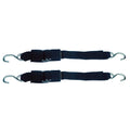 Rod Saver Stainless Steel Quick Release Transom TieDown  2 x 6  Pair SSQRTD6