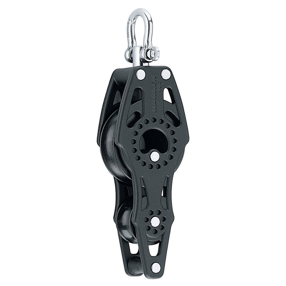 Harken 40mm Carbo Air Fiddle Block wSwivel  Becket 2656