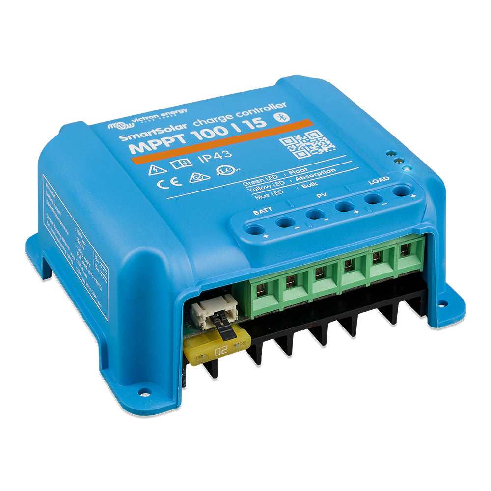 Victron SmartSolar MPPT Charge Controller  100V  15AMP  UL Approved SCC110015060R