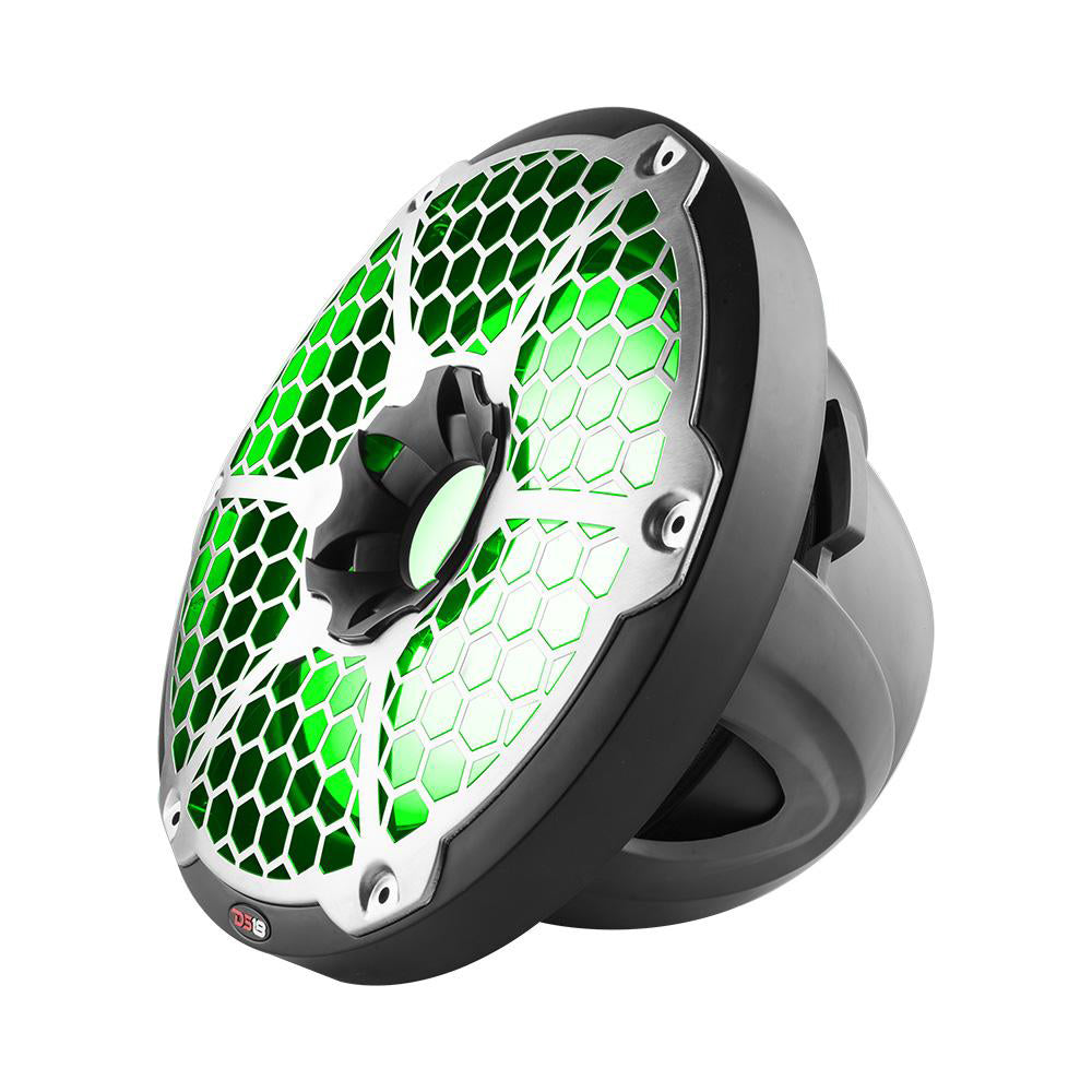 DS18 HYDRO 12 Subwoofer wRGB Lights  700W  Matte Black NXL12SUBBK