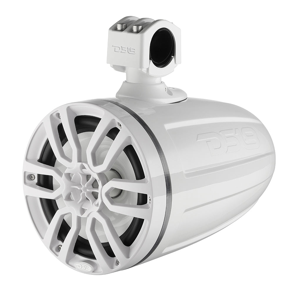 DS18 X Series HYDRO 8 Wakeboard Pod Tower Speaker wRGB LED Light  375W  White NXLX8TPWH