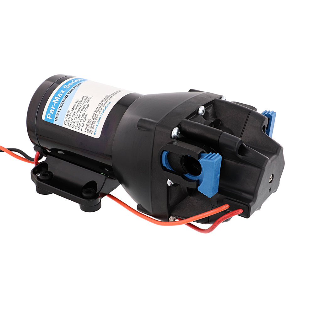 Jabsco ParMax HD3 Heavy Duty Water Pressure Pump  12V  3 GPM  60 PSI Q301J118S3A