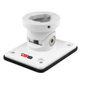 DS18 HYDRO Universal Flat Swivel Mount  White FLMBPSWHV2