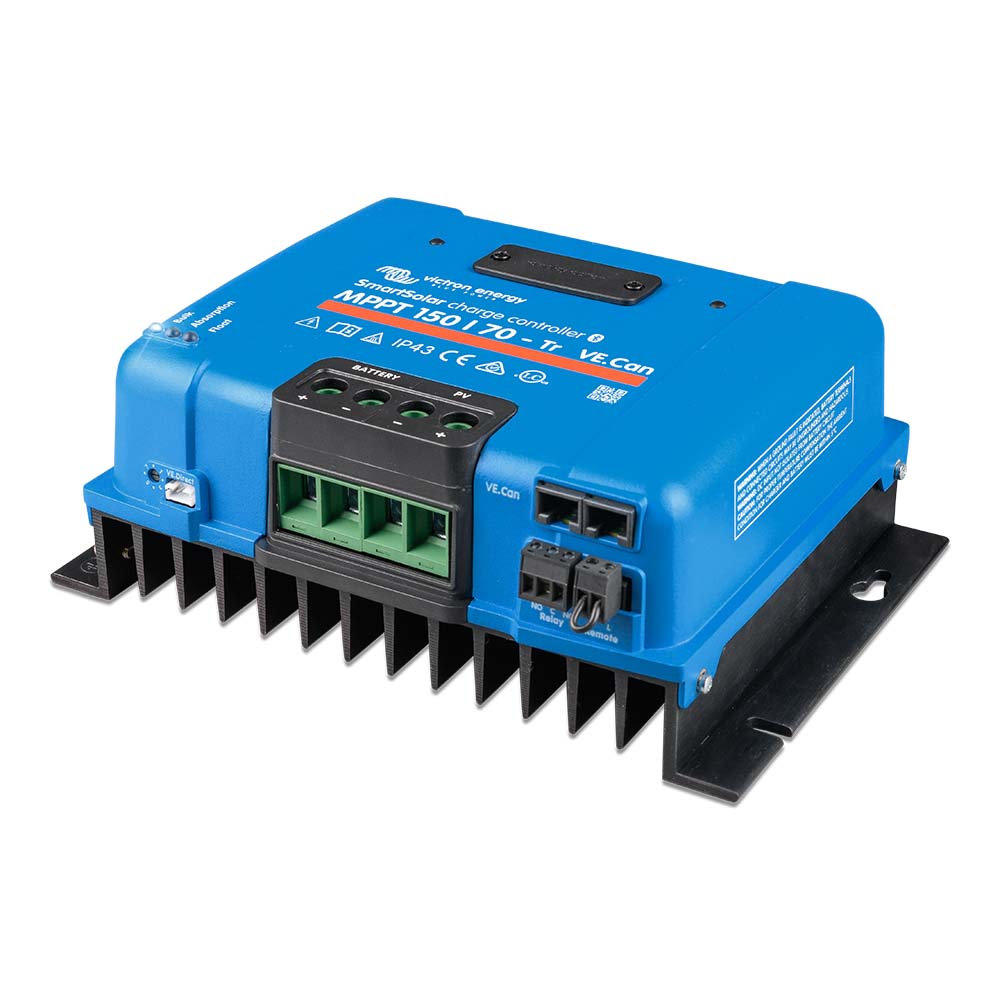 Victron SmartSolar MPPT 15070TR Solar Charge Controller  VECAN  UL Approved SCC115070411
