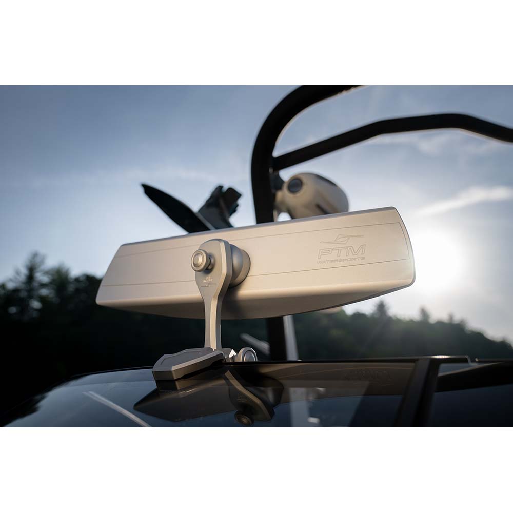 PTM Watersports VR140 Elite Mirror  Cover Combo  Silver P12848100MS