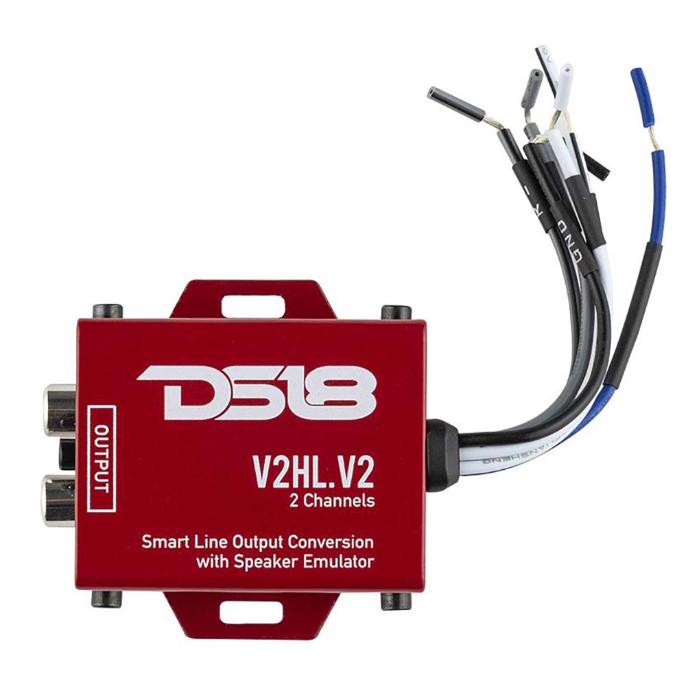 DS18 High to Low Converter  2 Channel wSpeaker Emulator V2HLV2