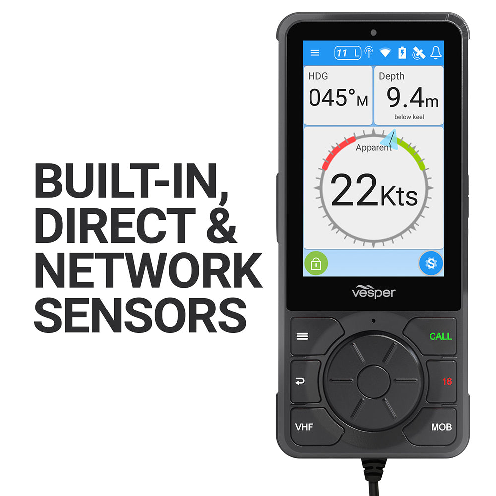 Vesper Cortex H1 Tethered Handset wNonPowered Cradle 0100281600